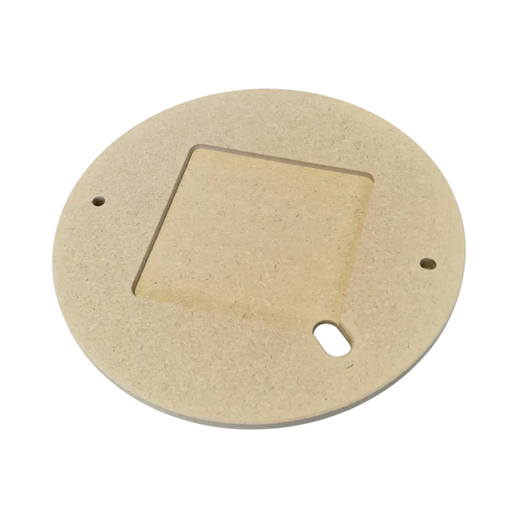 Basisscheibe für Bat-System MDF & Kunststoff 150mm (für Rohde-Töpferscheiben)