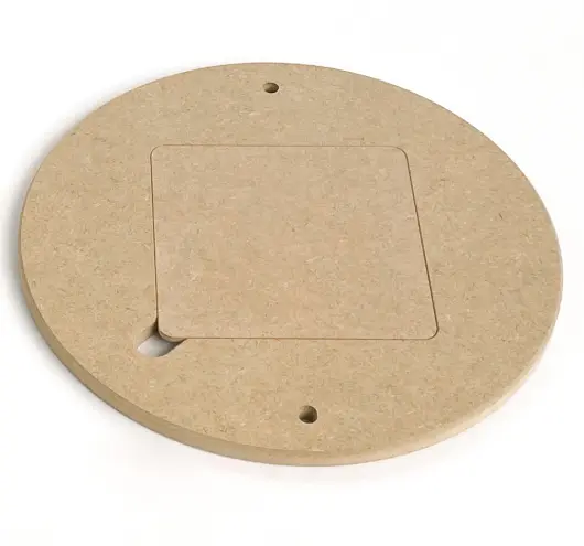 Basisscheibe für Bat-System MDF & Kunststoff 150mm (passend für Rohde-Töpferscheiben)