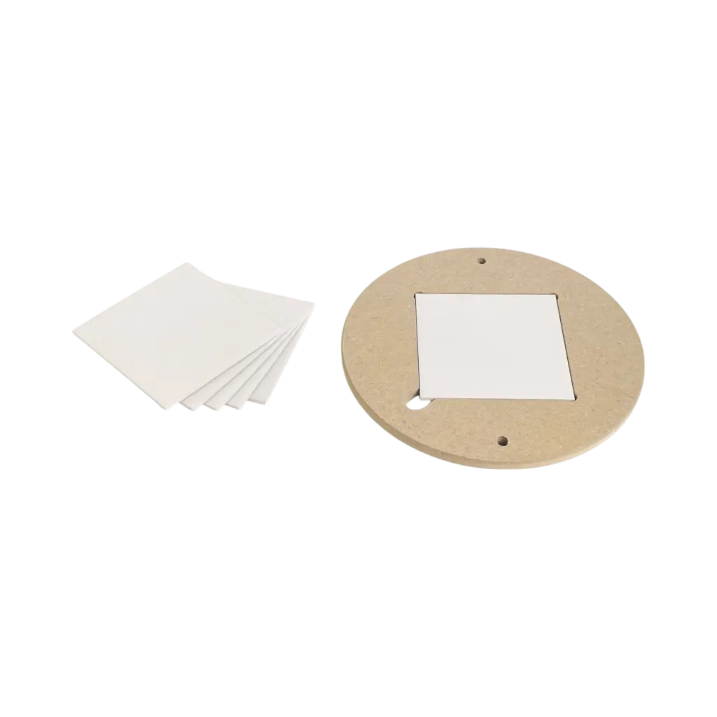  Bat-System mit Einsätzen aus Biskuit-Fliesen 147mm (2-Loch 254mm / 10 Zoll)