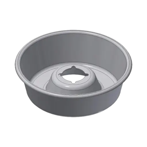 Spritzwanne Ø400x120